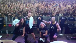 A banda de heavy metal anunciou a despedida dos palcos após quase 40 anos de estrada