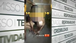 Criminosos filmaram a agressão e compartilharam nas redes sociais