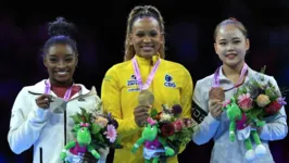 Brasileira conquistou a sétima medalha em mundiais
