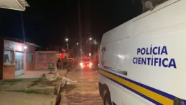 A vítima morreu na hora, no local do crime.