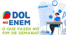 O final de semana está chegando, e com ele, muitas dúvidas sobre como se preparar para o Enem