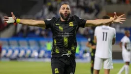 Jogador Francês Benzema, atleta do Al Ittihad.