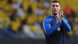 Cristino Ronaldo entra em campo na partida entre Istiklol e Al-Nassr, pela Liga dos Campeões da Ásia,  nesta terça (5).