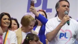 Bolsonaro fez a afirmação durante um evento do PL Mulher, em Porto Alegre (RS).