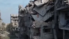 Quase 200 pessoas estão sendo mantidas reféns na Faixa de Gaza pelo Hamas, segundo informou o porta-voz de Israel.