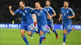 A Itália enfrenta a Ucrânia fora de casa, pelas Eliminatórias da Eurocopa 2024, nesta segunda-feira (20).