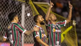 Destaque, Keno marcou dois gols na vitória de virada do Fluminense sobre o Goiás.