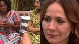 Imagem ilustrativa da notícia Maria Beltrão cai no choro ao vivo durante entrevista