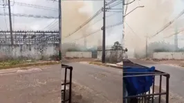Incêndio na subestação Miramar assustou moradores próximos ao local