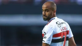 Lucas Moura não escondeu a insatisfação com ao vexame do São Paulo no clássico contra o Palmeiras.