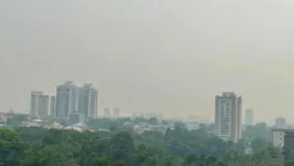 Nuvem de fumaça tóxica em Manaus