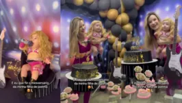 Mesversário com tema "Joelma" repercutiu na web, recebendo elogios e algumas críticas