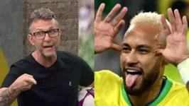Neymar usou as redes sociais para responder às declarações polêmicas do Craque Neto.