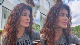 Cantora Paula Fernades no instagram e aparência abatida