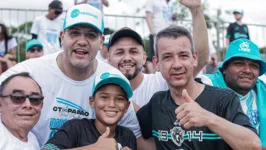 Autor do gol do título da Copa dos Campeões em 2002, Luís Fernando marcou presença na inauguração do CT do Paysandu.