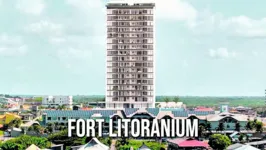 O Fort Litoranium é vendido como um empreendimento de luxo, que teria custado R$ 80 milhões