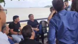 Enquanto cumpre agenda partidária, Jair Bolsonaro visita alguns locais de Belém (PA).