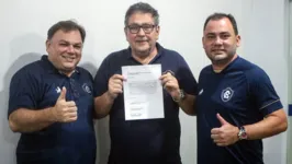 Candidato à presidência do Clube do Remo pela situação, Tonhão participou da inscrição da chapa "Remo Mais Forte", na última terça-feira (10).
