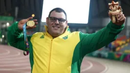 Darlan Romani conquistou o ouro no arremesso de peso em 2019