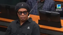 Ronaldinho depondo na CPI