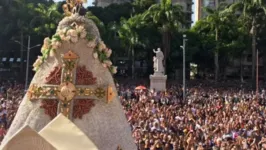 Milhões de fiéis demonstraram seu amor e devoção a Nossa Senhora de Nazaré na manhã de hoje. Noite foi de diversão