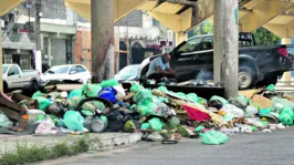 Sujeira tem deixado um aspecto negativo para a cidade