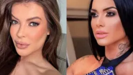 Jaqueline e Kamila já se beijaram no reality da record