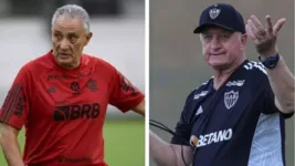 Após 13 anos da treta "fala muito!", Tite e Felipão se reencontram em "final antecipada" do Brasileirão 2023, no Maracanã.