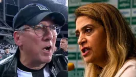 Chamado de "desequilibrado" por Leila Pereira, John Textor respondeu fazendo alusão a número de expulsões a favor do Palmeiras
