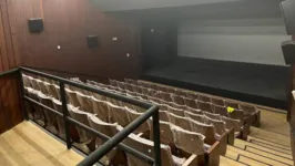 O cinema agora conta com uma sala mais moderna para os usuários.
