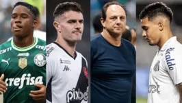 Palmeiras virual campeão e Vasco, Bahia e Santos lutando contra o reixamento movimentam a última rodada da Série A 2023.