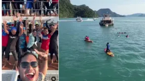 Khairul, de 30 anos, surpreendeu seus colaboradores com férias luxuosas.