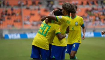 Brasil dá 81 chutes e vence por 9 a 0 no Mundial sub-17 de futebol