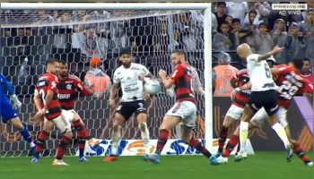 Flamengo e Corinthians empatam 1º jogo da semifinal da Copa do