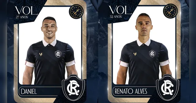 Imagem ilustrativa da notícia Clube do Remo anuncia Daniel e Renato Alves para 2024