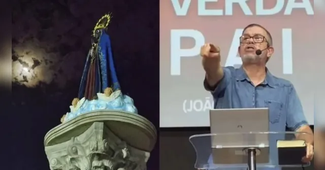 Imagem ilustrativa da notícia Pastor chama N.Sra Aparecida de 'Satanás fantasiado de azul'