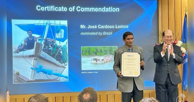 Imagem ilustrativa da notícia Pescador paraense recebe prêmio internacional de bravura