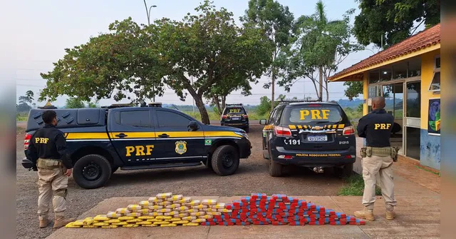 Imagem ilustrativa da notícia PRF apreende 110 kg de crack em Altamira