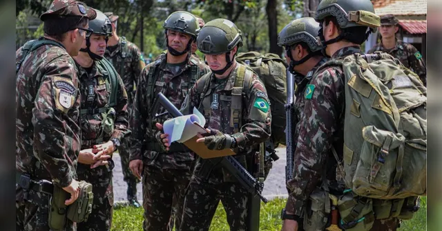 Imagem ilustrativa da notícia Militares do Brasil e dos EUA treinam no Pará e Amapá