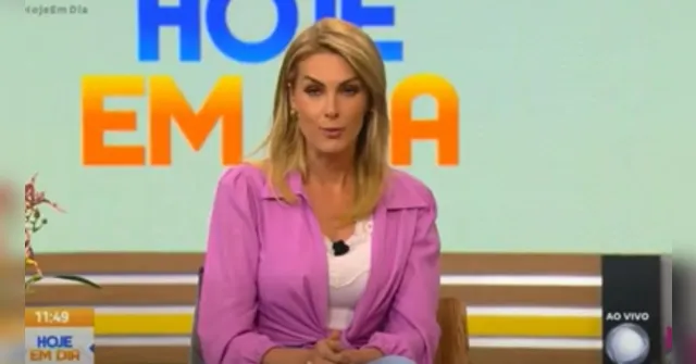 Imagem ilustrativa da notícia "Momento difícil", diz Ana Hickmann durante programa ao vivo