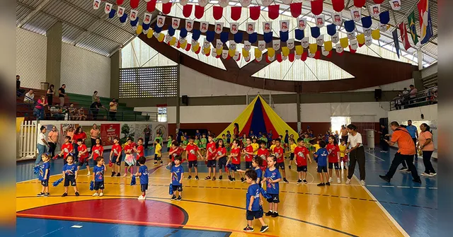 Imagem ilustrativa da notícia Acrópole abre mini-olimpíada esportiva da Educação Infantil