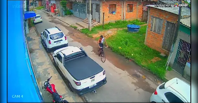 Imagem ilustrativa da notícia Vídeo: Ladrão rouba bicicleta na "cara de pau" em Belém