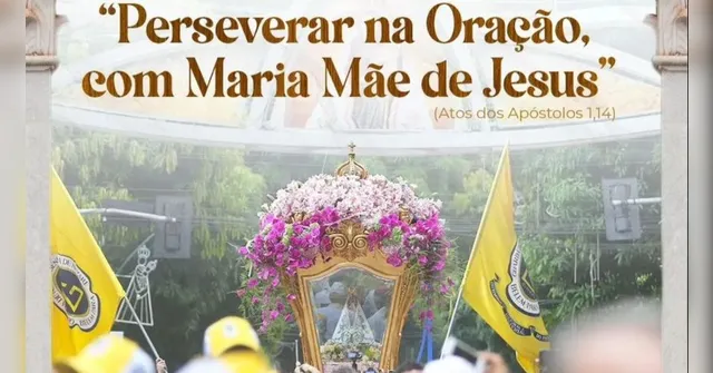 Imagem ilustrativa da notícia Círio 2024: tema fala de perseverança e oração com Maria