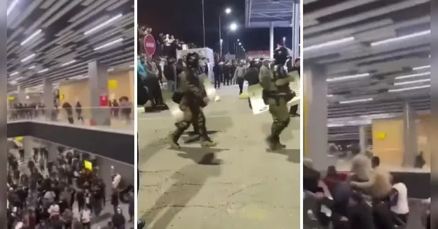 Imagem ilustrativa da notícia Rússia fecha aeroporto após população "caçar" judeus