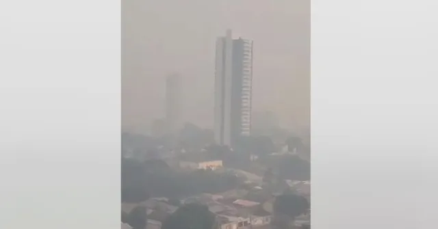 Imagem ilustrativa da notícia Santarém amanhece encoberta por fumaça pelo 3º dia seguido