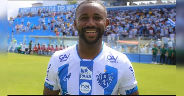 Imagem ilustrativa da notícia Paysandu anunciou a saída do atacante Bruno Alves


