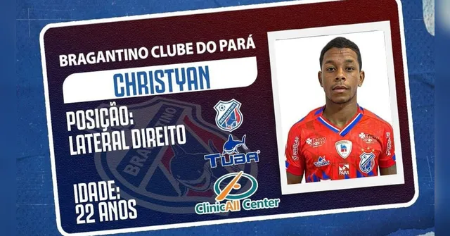 Imagem ilustrativa da notícia Bragantino anuncia lateral-direito para a disputa do Parazão
