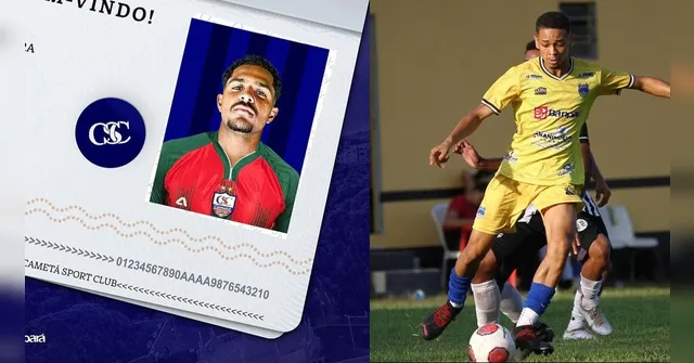 Imagem ilustrativa da notícia Cametá anuncia atacantes Caio e Acará para temporada 2024