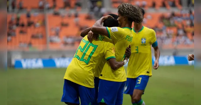 Imagem ilustrativa da notícia Brasil aplica goleada histórica de 9 a 0 no Mundial Sub-17