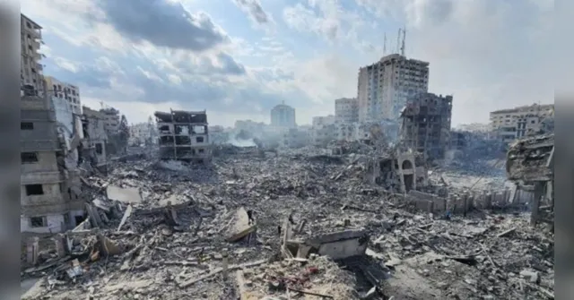 Imagem ilustrativa da notícia OMS alerta para "catástrofe" em Gaza sem ajuda em 24h